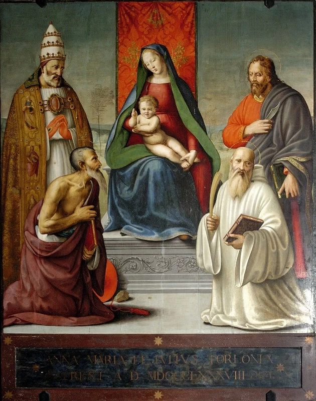 Madonna col Bambino e santi